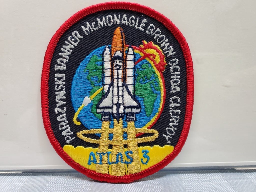 NASA Patch Atlas 3 Tanner McMonagle Brown Ochoa + - Unique Collectibles