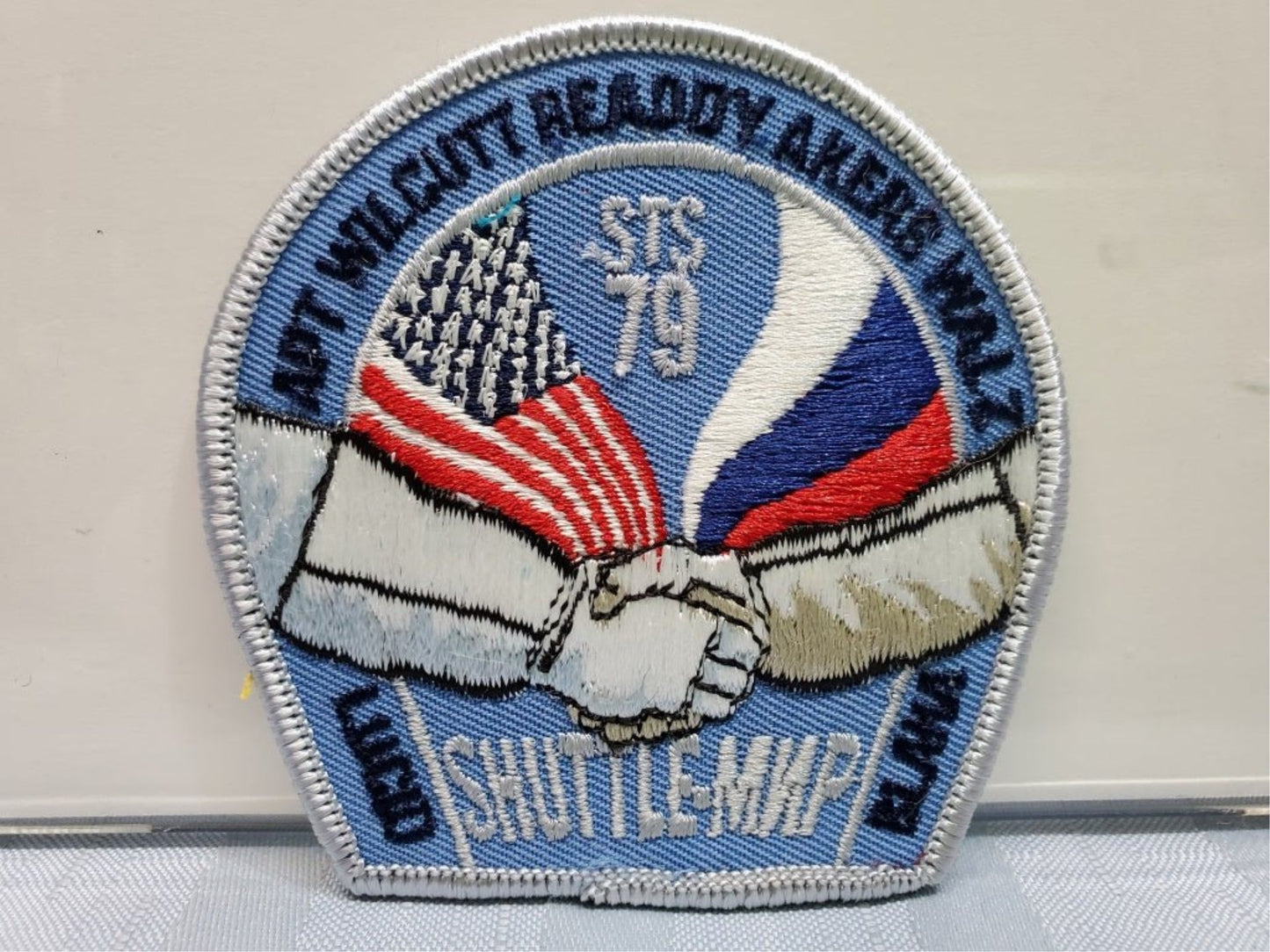 NASA Patch STS 79 1996 Shuttle - MNP Wilcutt Readdy Walz + - Unique Collectibles