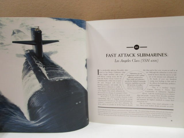 Modern U.S Navy Submarines BOOK by R and R Genat 1997 - Unique Collectibles