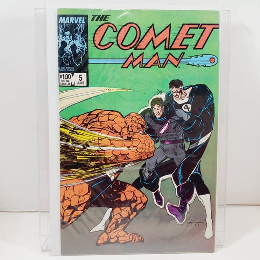 5 The Comet Man Marvel Comics 1987 - Unique Collectibles