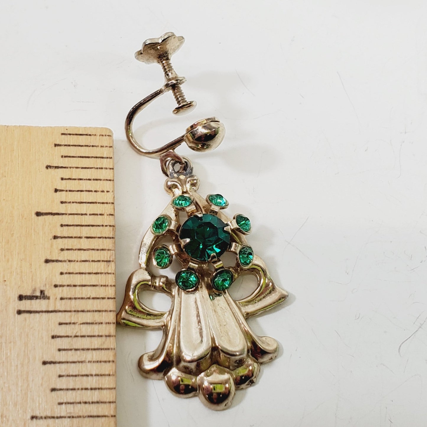 Vintage Crystal Earrings Screw Back - Unique Collectibles