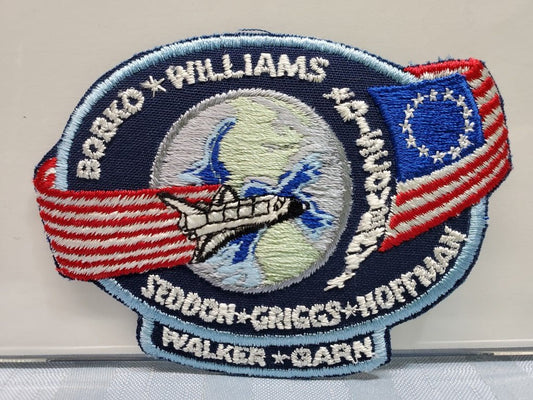 NASA Patch Williams Seddon Hoffman - Unique Collectibles