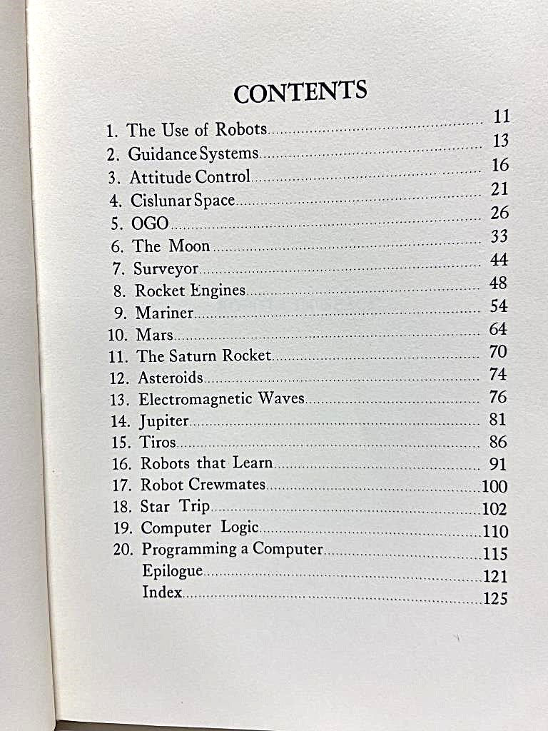 1965 Robots in Space by Michael Chester. - Unique Collectibles