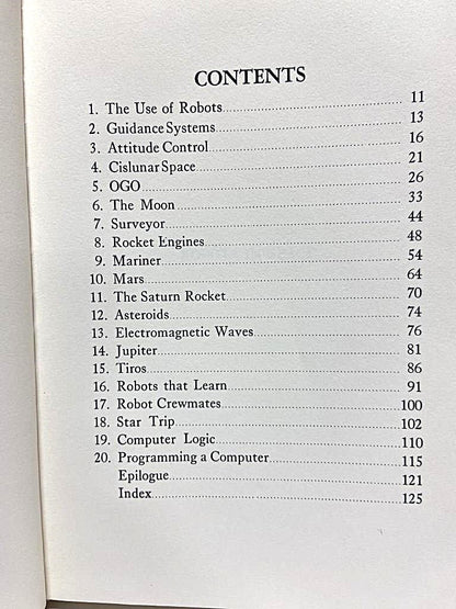1965 Robots in Space by Michael Chester. - Unique Collectibles