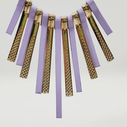 1980's Purple Pendant - Unique Collectibles