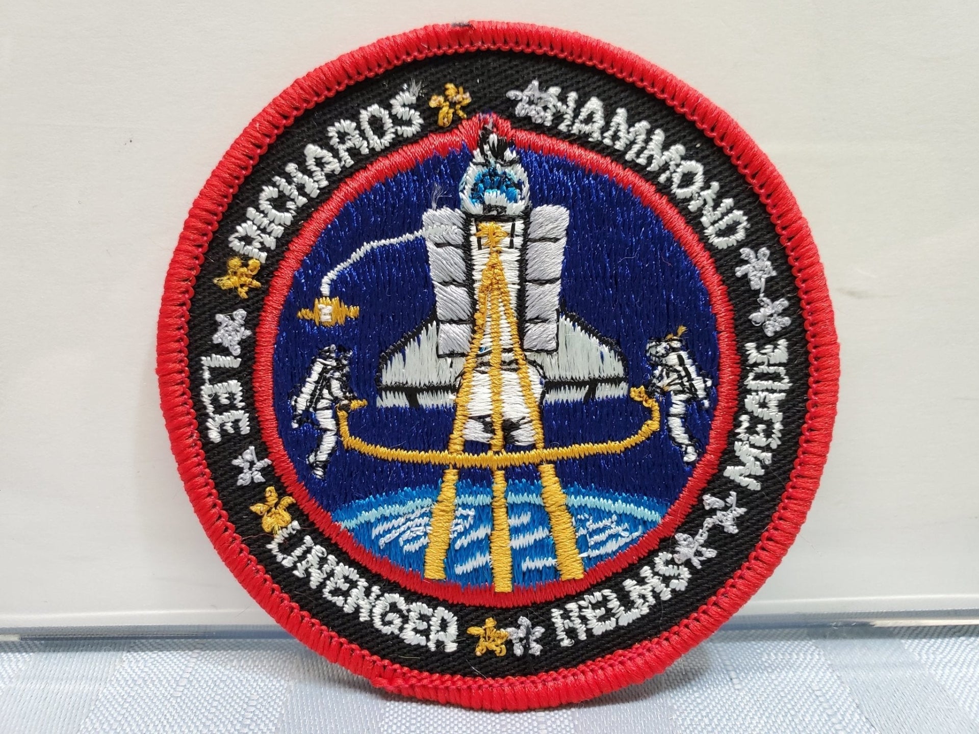 NASA Patch Richards Hammond Helmsa Meade Lee + - Unique Collectibles