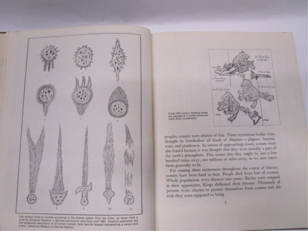 Comets by David Knight 1968 Book - Unique Collectibles