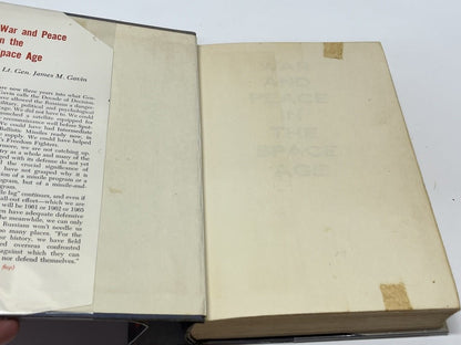 1958 War and Peace in the Space Age by James Gavin 1st Edition - Unique Collectibles