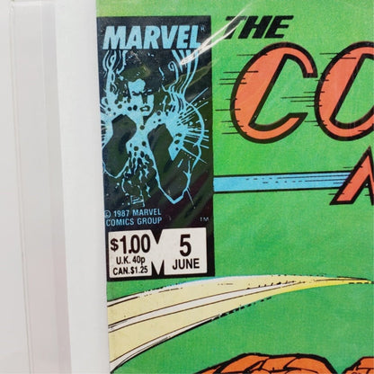 5 The Comet Man Marvel Comics 1987 - Unique Collectibles