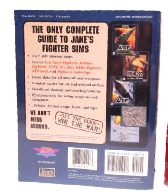 Jane's Fighters Anthology Book - Unique Collectibles