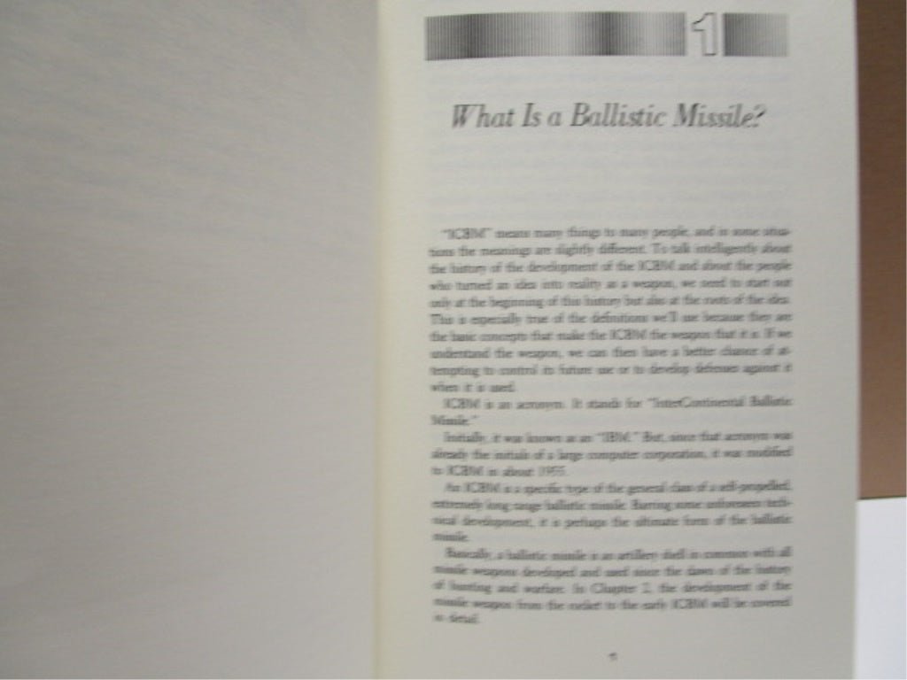 ICBM: The Making of the Weapon That Changed the World by G. Harry Stine Hardcover - Unique Collectibles