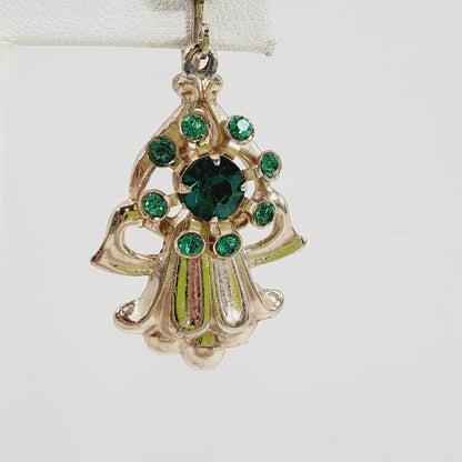 Vintage Crystal Earrings Screw Back - Unique Collectibles