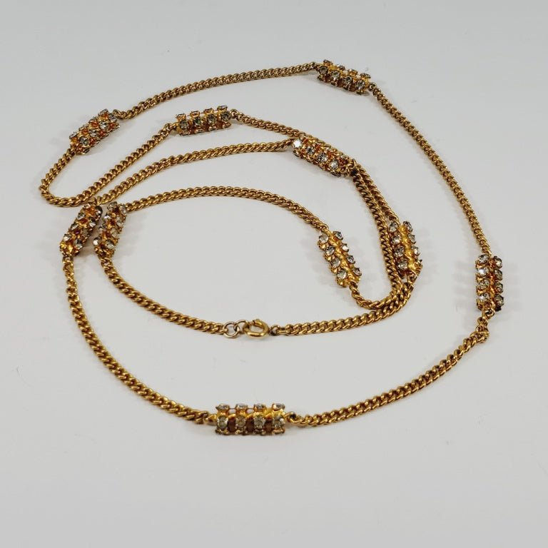 Vintage Chain Necklace 36" - Unique Collectibles