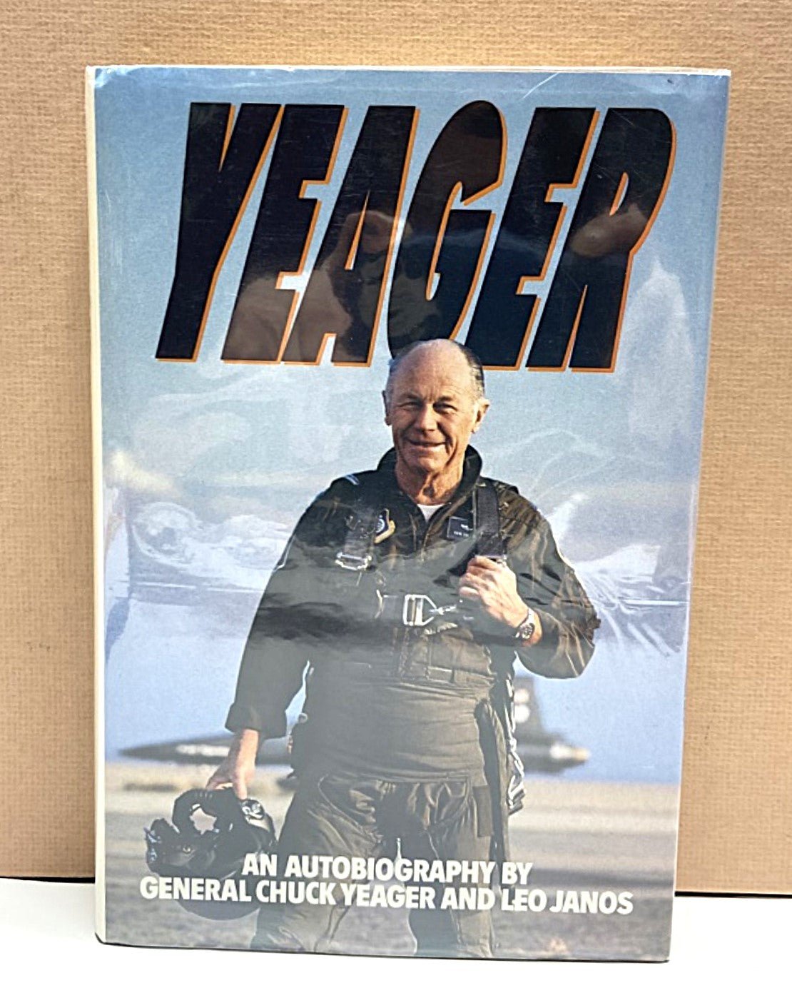 BOOK Yeager Autobiography by General Chuck Yeager and Leo Janos - Unique Collectibles