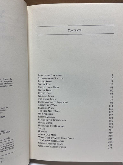 BOOK Yeager Autobiography by General Chuck Yeager and Leo Janos - Unique Collectibles