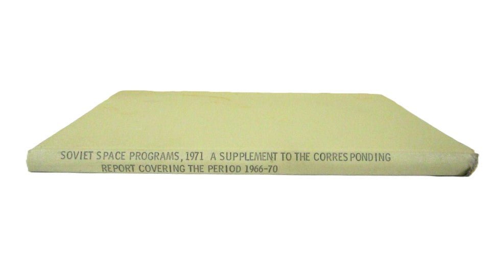 1971 Soviet Space Programs Report Covering 1966 - 70 - Unique Collectibles
