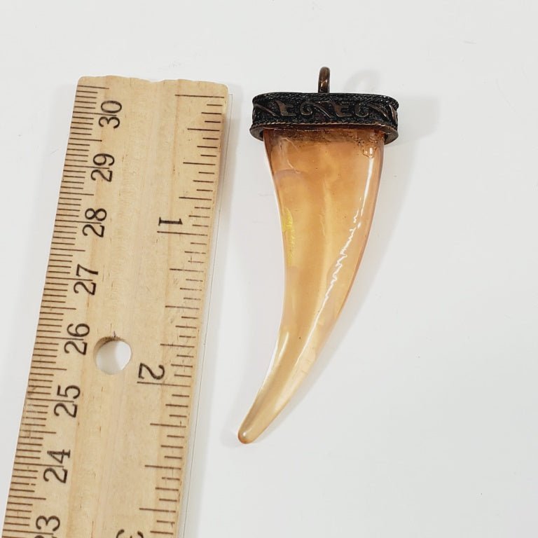Vintage Tribal Style Pendant - Unique Collectibles