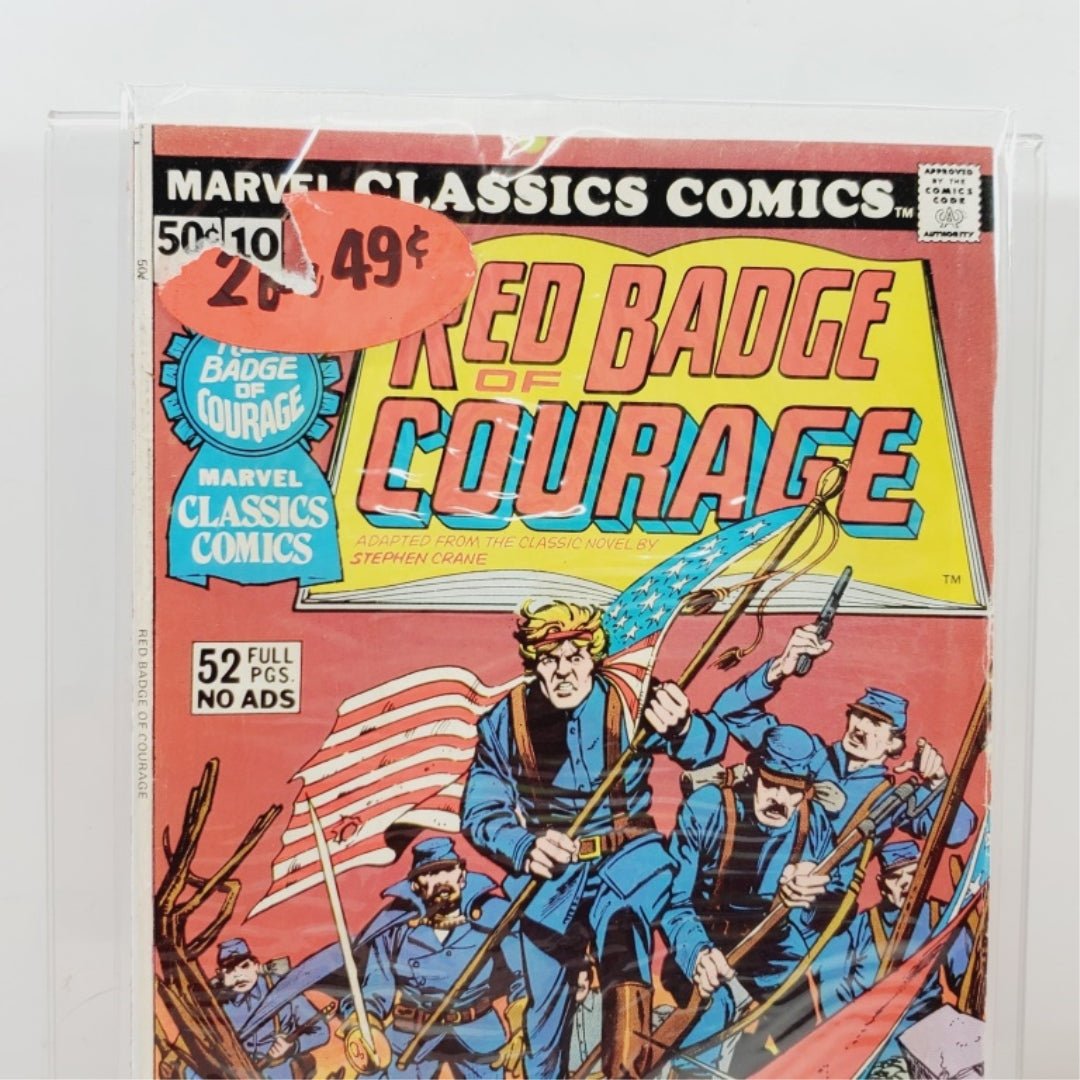 10 Red Badge of Courage Marvel Classics - Unique Collectibles
