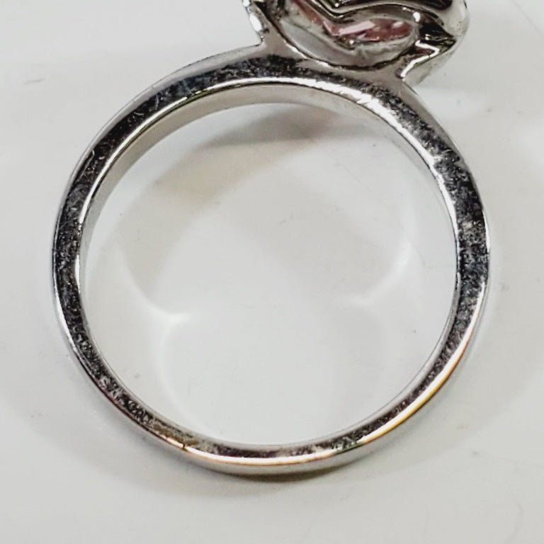 Pink Crystal Ring Size 6.5 - Unique Collectibles