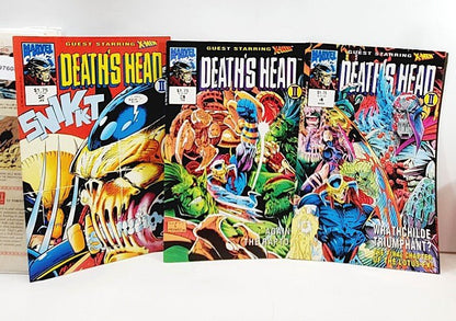 3 Issues of Death's Head Marvel Comics - Unique Collectibles