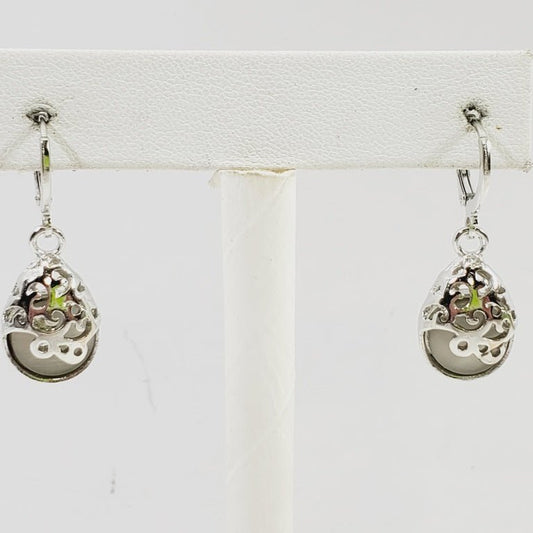 Butterfly Overlaid Earrings - Unique Collectibles