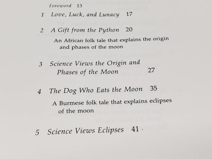 1971 Book Moon in Fact and Fancy by Alfred Slote - Unique Collectibles