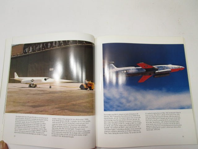 X - Planes at Edwards Airplanes 1995 Book by Steve Pace - Unique Collectibles