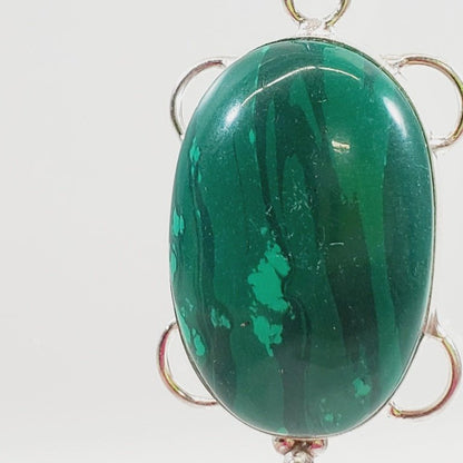 Green Agate Pendant - Unique Collectibles