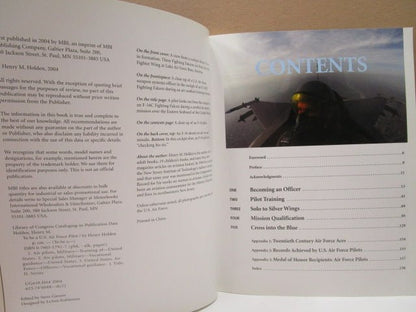 To Be a U.S Air Force Pilot Book 2004 by Henry Holden - Unique Collectibles
