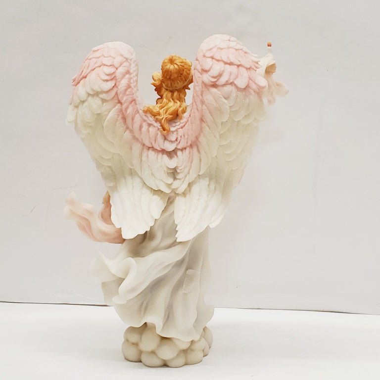 Seraphim Classics Angel by Roman Hope "Light in the Distance" Breast Cancer - Unique Collectibles