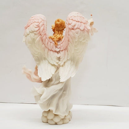 Seraphim Classics Angel by Roman Hope "Light in the Distance" Breast Cancer - Unique Collectibles