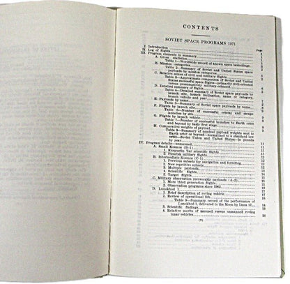 1971 Soviet Space Programs Report Covering 1966 - 70 - Unique Collectibles