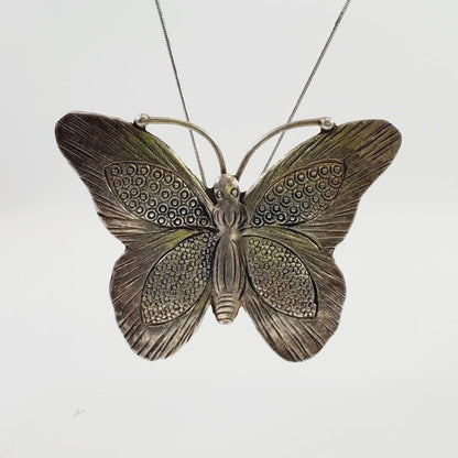 Butterfly Pendant 20" Necklace - Unique Collectibles