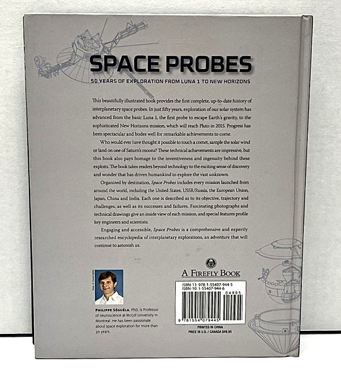 Space Probes: 50 Years of Exploration Hardcover Phillippe Seguala - Unique Collectibles