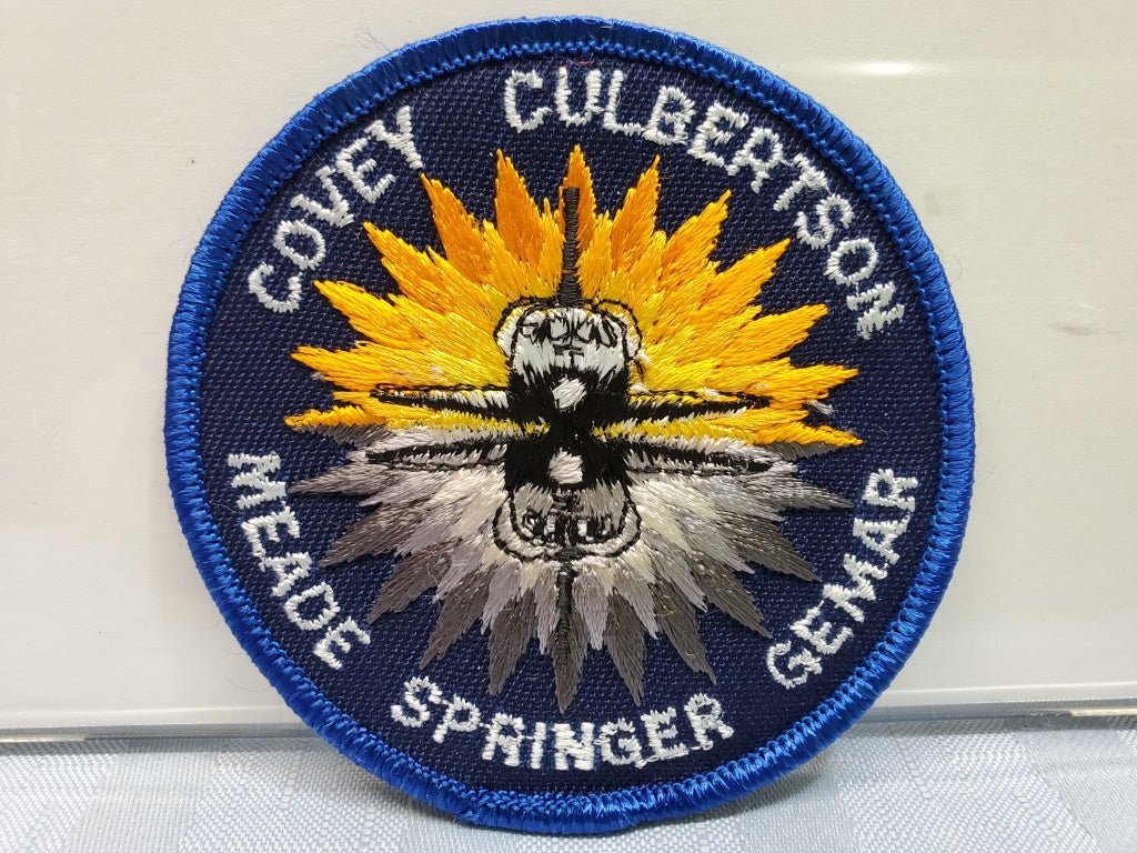NASA Patch Springer Culbertson Covey Meade Gemar - Unique Collectibles