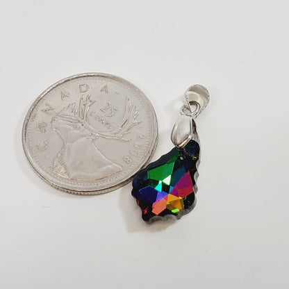 Mystic Rainbow Crystal Pendant - Unique Collectibles
