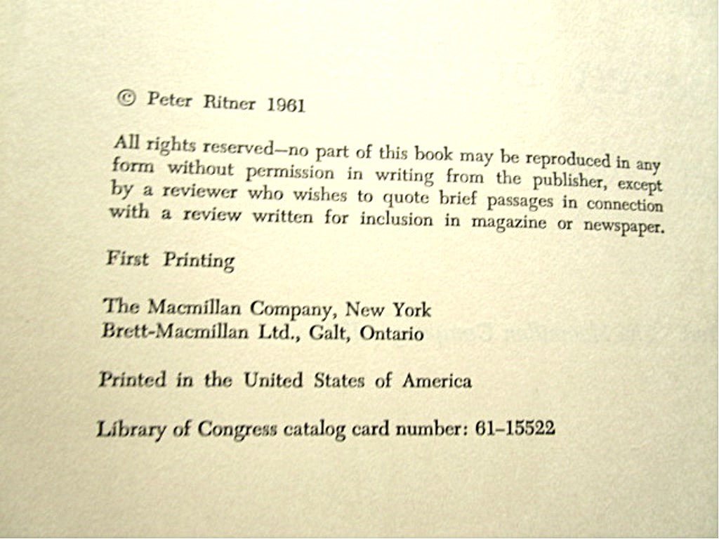 The Society of Space by Peter Ritner 1961 Hardcover with Dust Jacket - Unique Collectibles