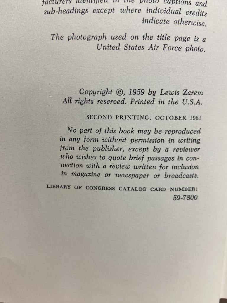 1961 New Dimensions Flight by Lewis Zarem - Unique Collectibles