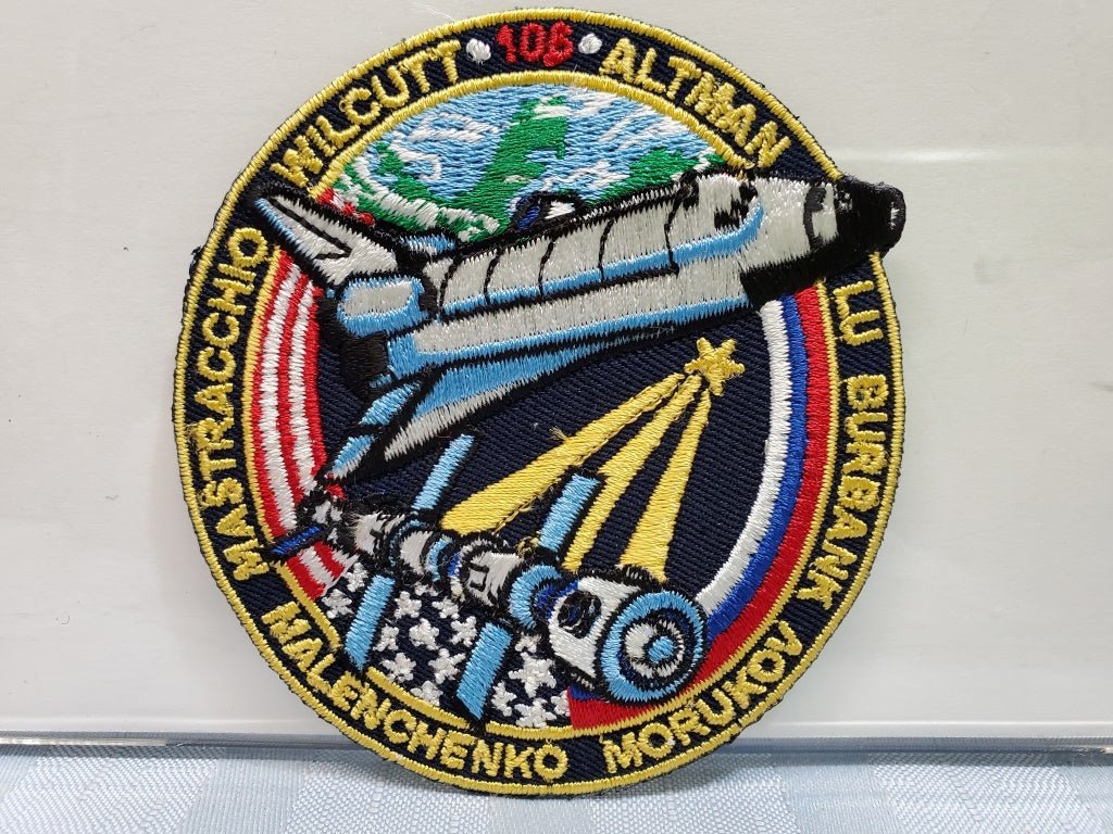 NASA Patch 106 Wilcutt Altman LU Burbank + - Unique Collectibles