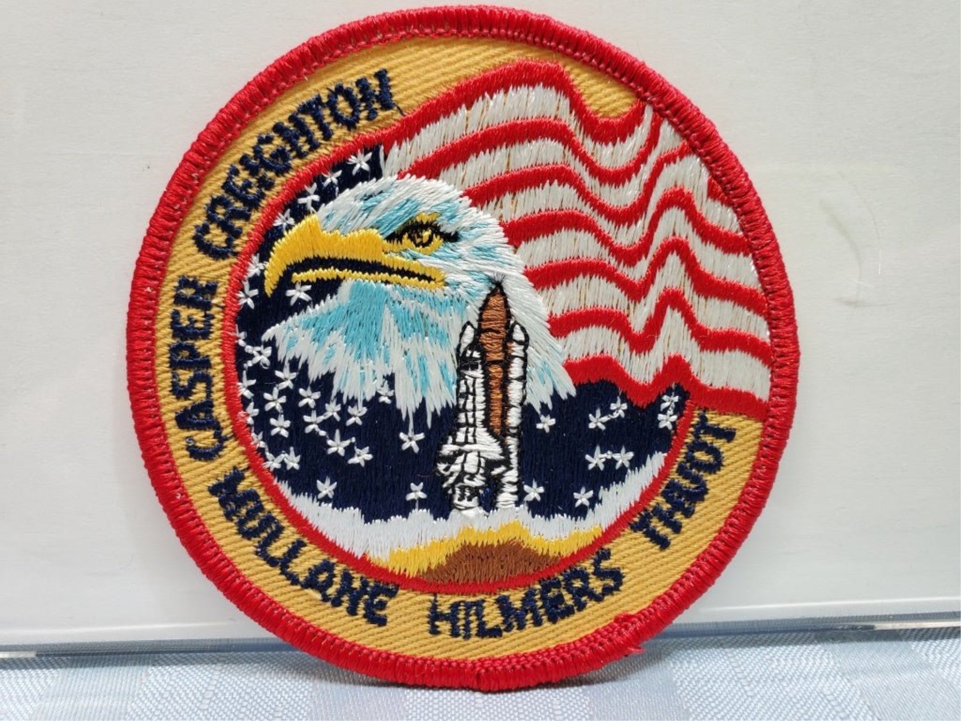 NASA Patch Casper Creighton Hilmers Mullane Thuot - Unique Collectibles