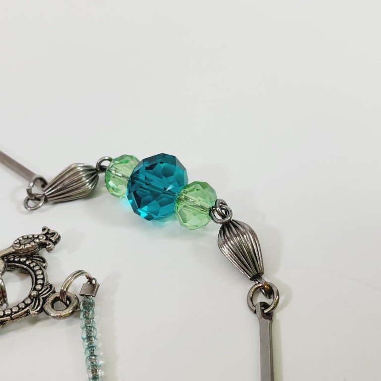 Vintage Handmade Necklace 24" With Toggle Closure - Unique Collectibles