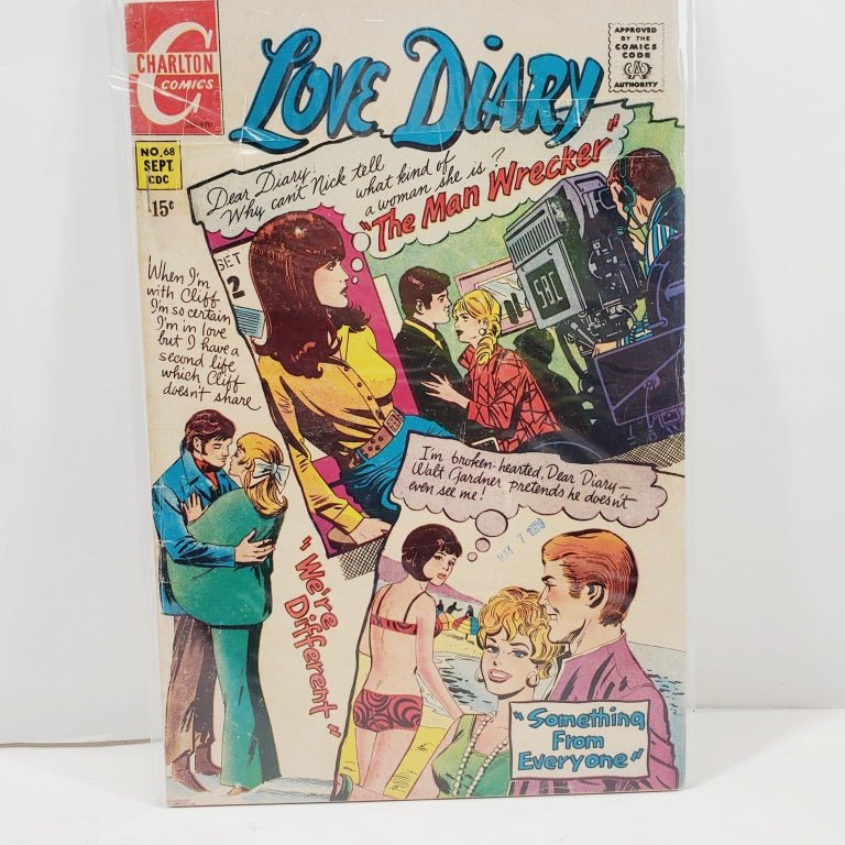 15¢ Love Diary 68 Charlton Comics 1960 - Unique Collectibles