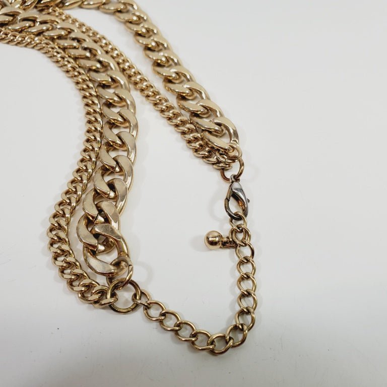1980's Statement 16" Necklace with a 9" Pendant - Unique Collectibles