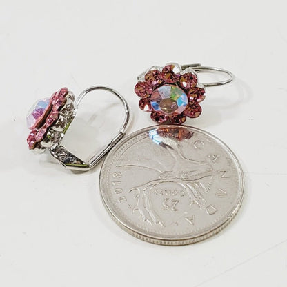 Pink Crystal Earrings - Unique Collectibles