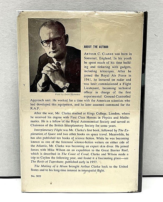 The Making of a Moon by Arthur Clarke 1st Edition - Unique Collectibles