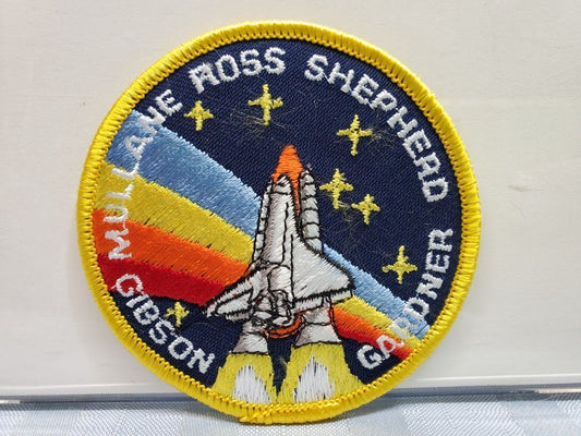 NASA Patch Mullane Ross Shepherd Gardiner Gibson - Unique Collectibles