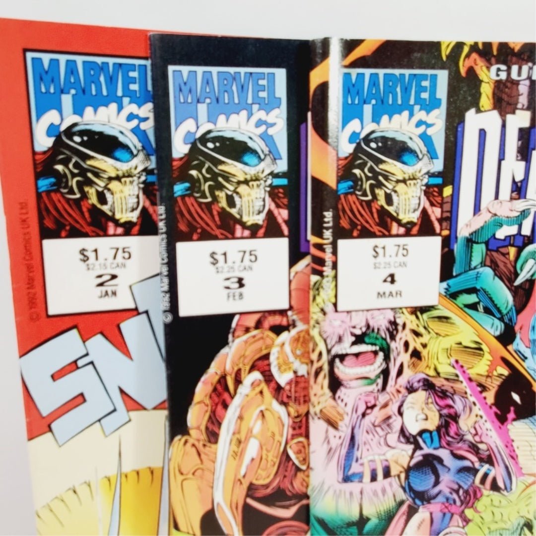 3 Issues of Death's Head Marvel Comics - Unique Collectibles