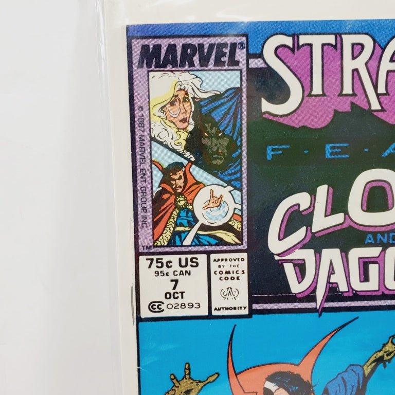 7 Strange Tales Cloak & Dagger & Dr Strange 75¢ Marvel Comics - Unique Collectibles