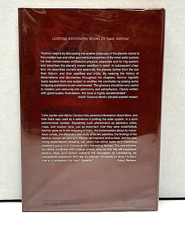 1st Edition Venus - Near Neighbor of the Sun by Isaac Asimov - Unique Collectibles