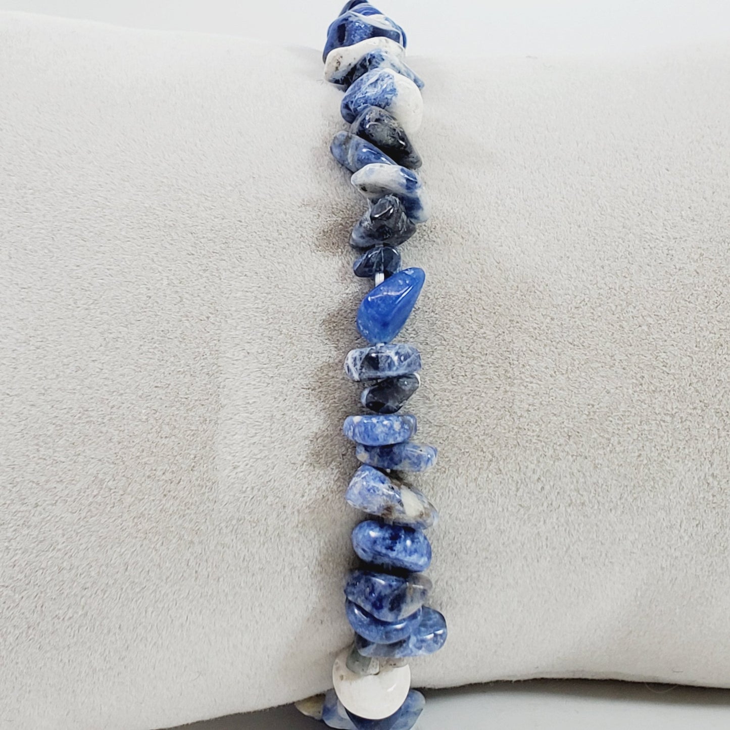 Blue Sodalite Agate Bracelet - Unique Collectibles